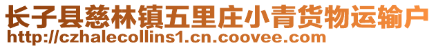 長(zhǎng)子縣慈林鎮(zhèn)五里莊小青貨物運(yùn)輸戶