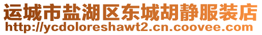 運城市鹽湖區(qū)東城胡靜服裝店