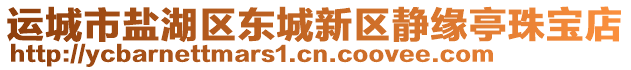 運(yùn)城市鹽湖區(qū)東城新區(qū)靜緣亭珠寶店