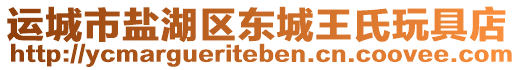 運城市鹽湖區(qū)東城王氏玩具店