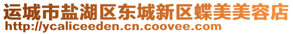 運(yùn)城市鹽湖區(qū)東城新區(qū)蝶美美容店