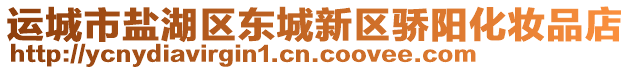 運城市鹽湖區東城新區驕陽化妝品店
