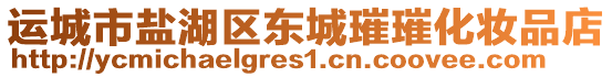 運城市鹽湖區東城璀璀化妝品店