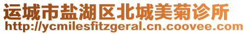 運城市鹽湖區(qū)北城美菊診所