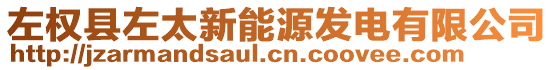 左權(quán)縣左太新能源發(fā)電有限公司