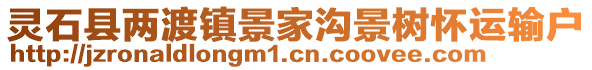 靈石縣兩渡鎮(zhèn)景家溝景樹懷運(yùn)輸戶