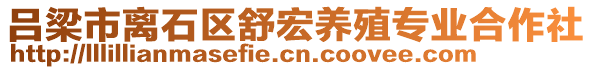 呂梁市離石區(qū)舒宏養(yǎng)殖專業(yè)合作社