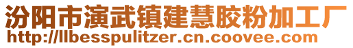 汾陽(yáng)市演武鎮(zhèn)建慧膠粉加工廠