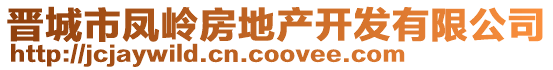 晉城市鳳嶺房地產開發(fā)有限公司