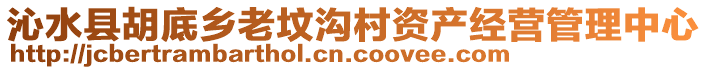 沁水縣胡底鄉(xiāng)老墳溝村資產(chǎn)經(jīng)營管理中心