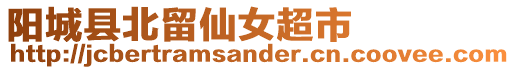 陽城縣北留仙女超市