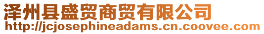 澤州縣盛貿(mào)商貿(mào)有限公司