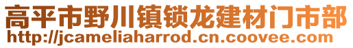 高平市野川鎮(zhèn)鎖龍建材門市部