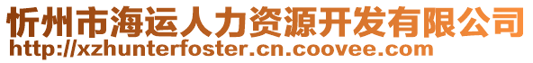 忻州市海運(yùn)人力資源開發(fā)有限公司