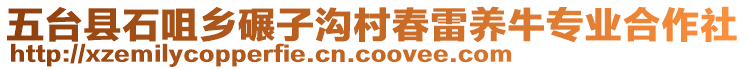 五臺(tái)縣石咀鄉(xiāng)碾子溝村春雷養(yǎng)牛專(zhuān)業(yè)合作社