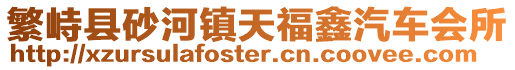 繁峙縣砂河鎮天福鑫汽車會所