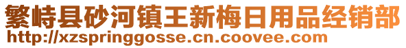 繁峙县砂河镇王新梅日用品经销部