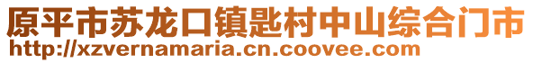 原平市苏龙口镇匙村中山综合门市