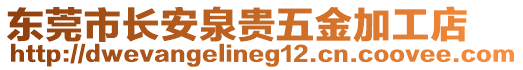 東莞市長安泉貴五金加工店