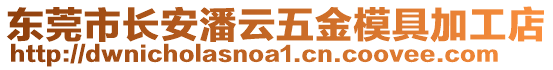 東莞市長(zhǎng)安潘云五金模具加工店