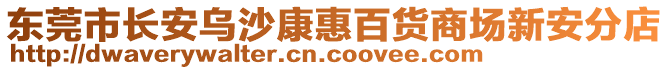 東莞市長安烏沙康惠百貨商場新安分店