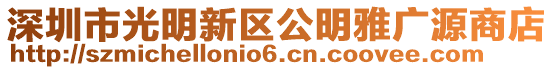深圳市光明新區公明雅廣源商店