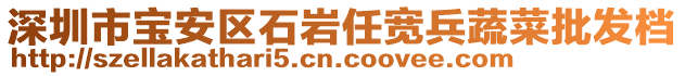 深圳市寶安區(qū)石巖任寬兵蔬菜批發(fā)檔