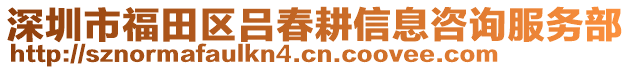 深圳市福田區(qū)呂春耕信息咨詢服務(wù)部