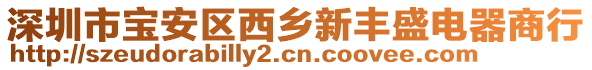 深圳市寶安區(qū)西鄉(xiāng)新豐盛電器商行