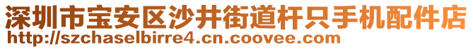 深圳市寶安區(qū)沙井街道桿只手機(jī)配件店