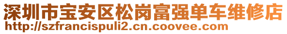 深圳市寶安區(qū)松崗富強(qiáng)單車維修店