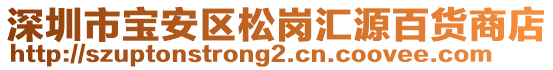 深圳市寶安區(qū)松崗匯源百貨商店