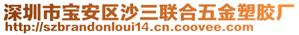 深圳市寶安區(qū)沙三聯(lián)合五金塑膠廠