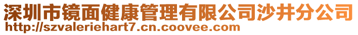 深圳市鏡面健康管理有限公司沙井分公司