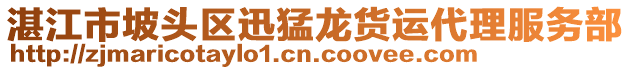 湛江市坡頭區(qū)迅猛龍貨運(yùn)代理服務(wù)部