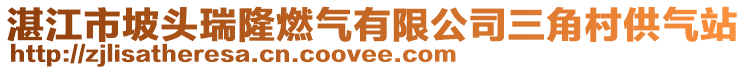 湛江市坡頭瑞隆燃氣有限公司三角村供氣站