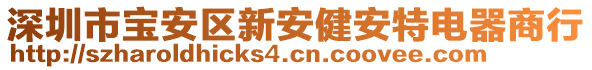 深圳市寶安區(qū)新安健安特電器商行