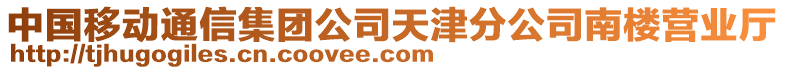 中國移動通信集團公司天津分公司南樓營業(yè)廳