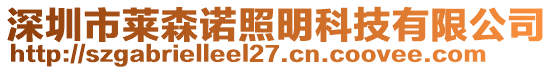 深圳市萊森諾照明科技有限公司