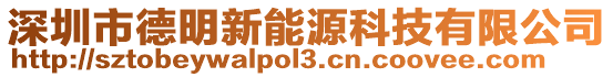 深圳市德明新能源科技有限公司