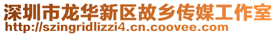 深圳市龍華新區(qū)故鄉(xiāng)傳媒工作室