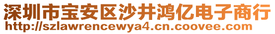 深圳市寶安區(qū)沙井鴻億電子商行