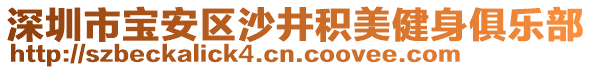 深圳市寶安區(qū)沙井積美健身俱樂部