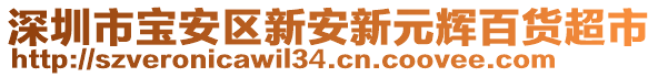 深圳市寶安區(qū)新安新元輝百貨超市