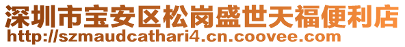 深圳市寶安區(qū)松崗盛世天福便利店