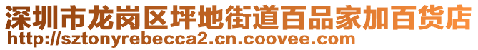 深圳市龍崗區(qū)坪地街道百品家加百貨店