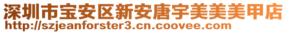 深圳市寶安區(qū)新安唐宇美美美甲店