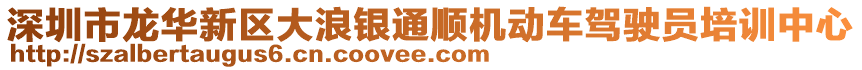 深圳市龍華新區(qū)大浪銀通順機動車駕駛員培訓中心