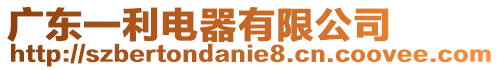 廣東一利電器有限公司