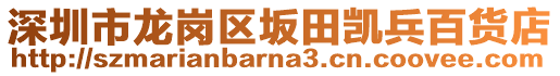 深圳市龍崗區(qū)坂田凱兵百貨店